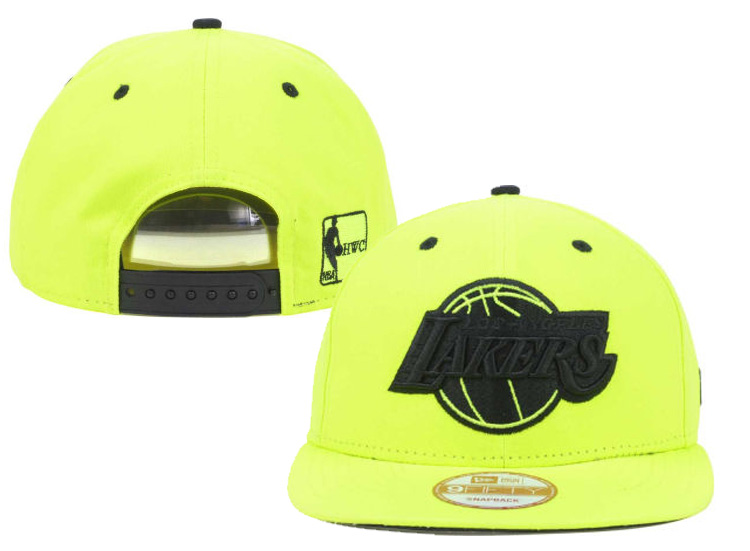 NBA Los Angeles Lakers NE Snapback Hat #140